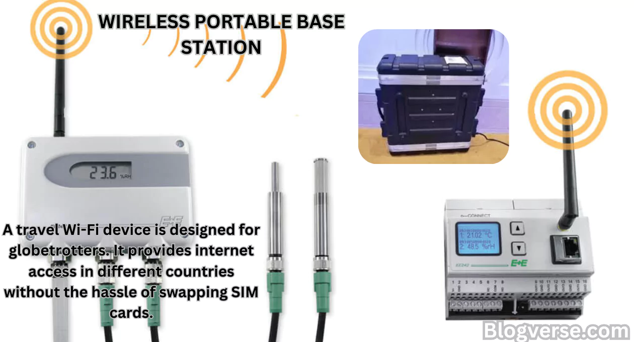 wireless portable base station